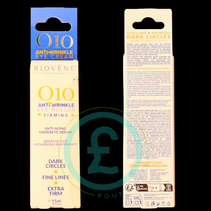 Eye Roller Anti Wrinkle Serum for Dark Circles & Puffy Eyes 15ml Biovene Q105