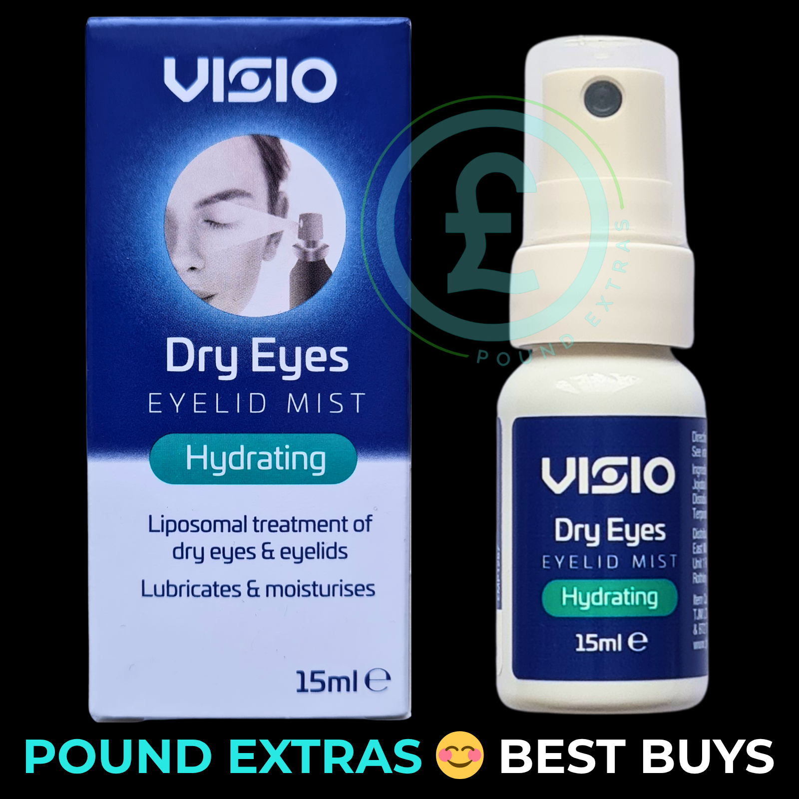Dry Eye Spray Eyelid Mist For Hydrating Relief 15ml Fast Moisturising Eye Care4