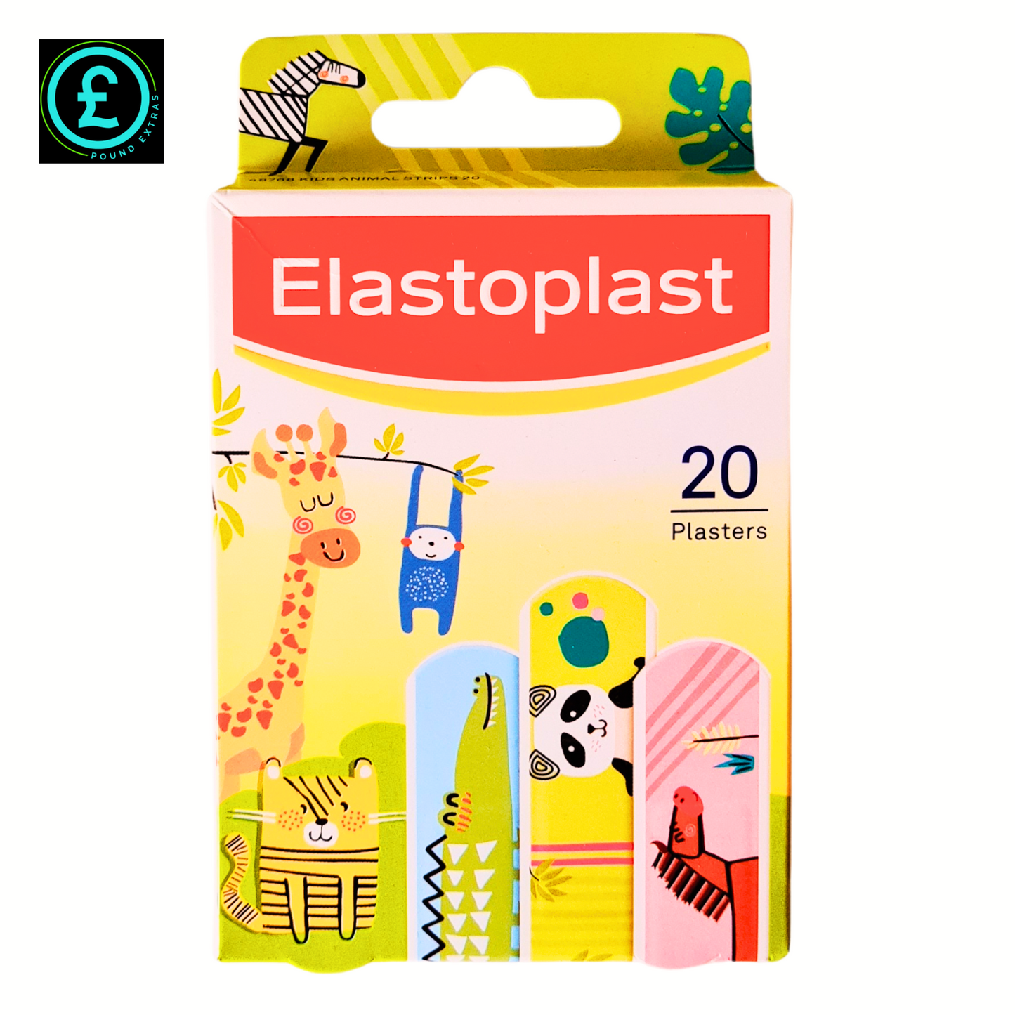 Elastoplast Kids Animal Plasters Comfort & Protection    Skin Friendly First Aid6