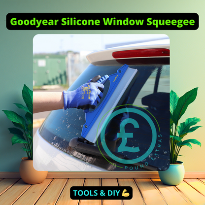Goodyear Silicone Window Squeegee 30cm Flexible Blade Glass  & Car Cleaner1