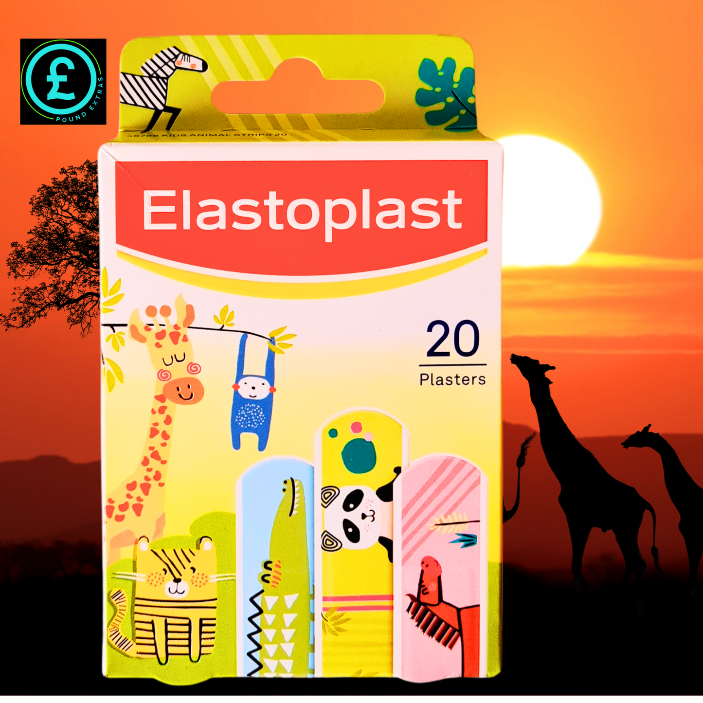 Elastoplast Kids Animal Plasters Comfort & Protection    Skin Friendly First Aid0