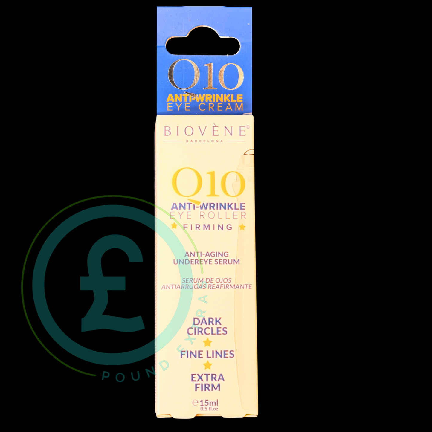 Eye Roller Anti-Wrinkle Serum for Dark Circles & Puffy Eyes 15ml Biovene Q102
