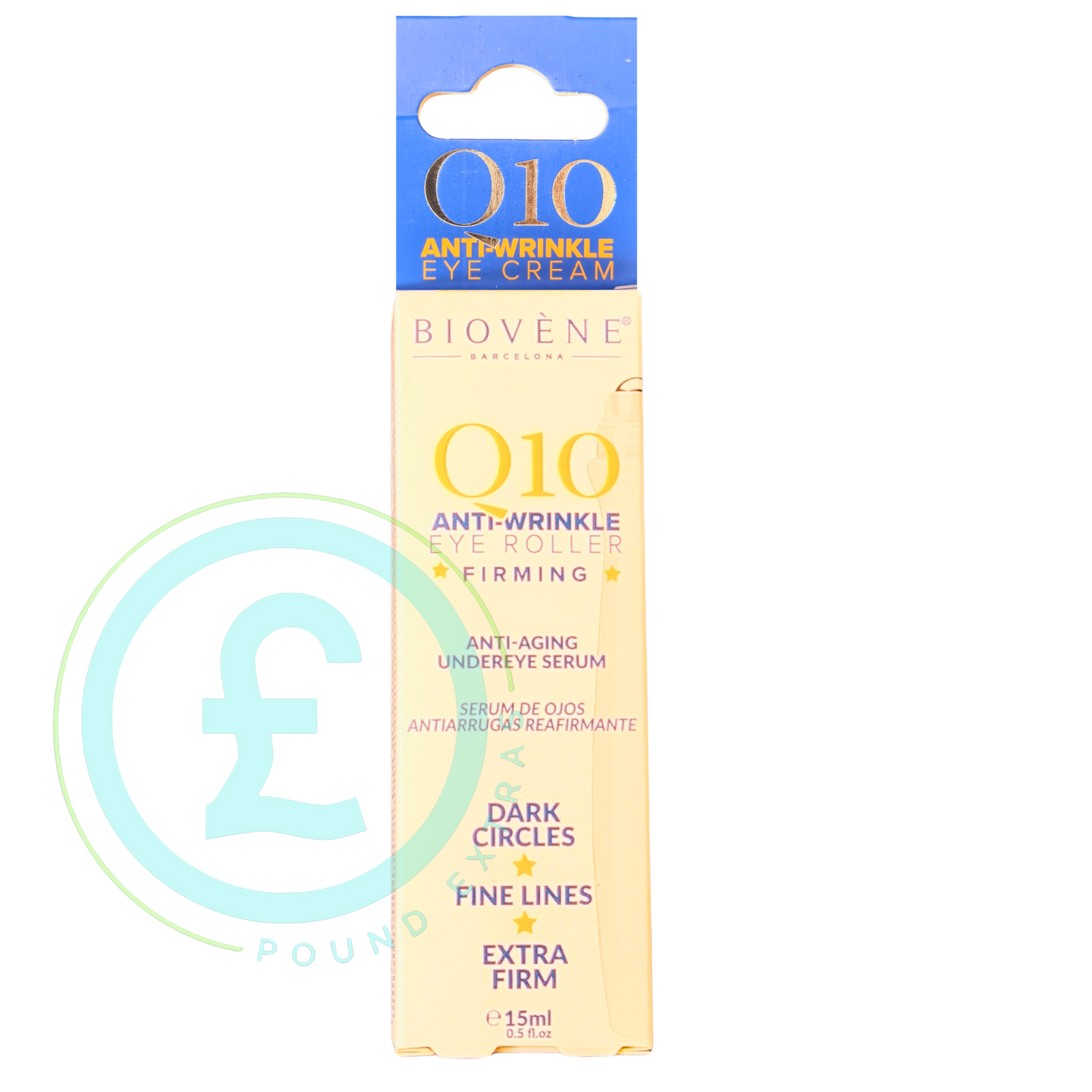 Eye Roller Anti-Wrinkle Serum for Dark Circles & Puffy Eyes 15ml Biovene Q101