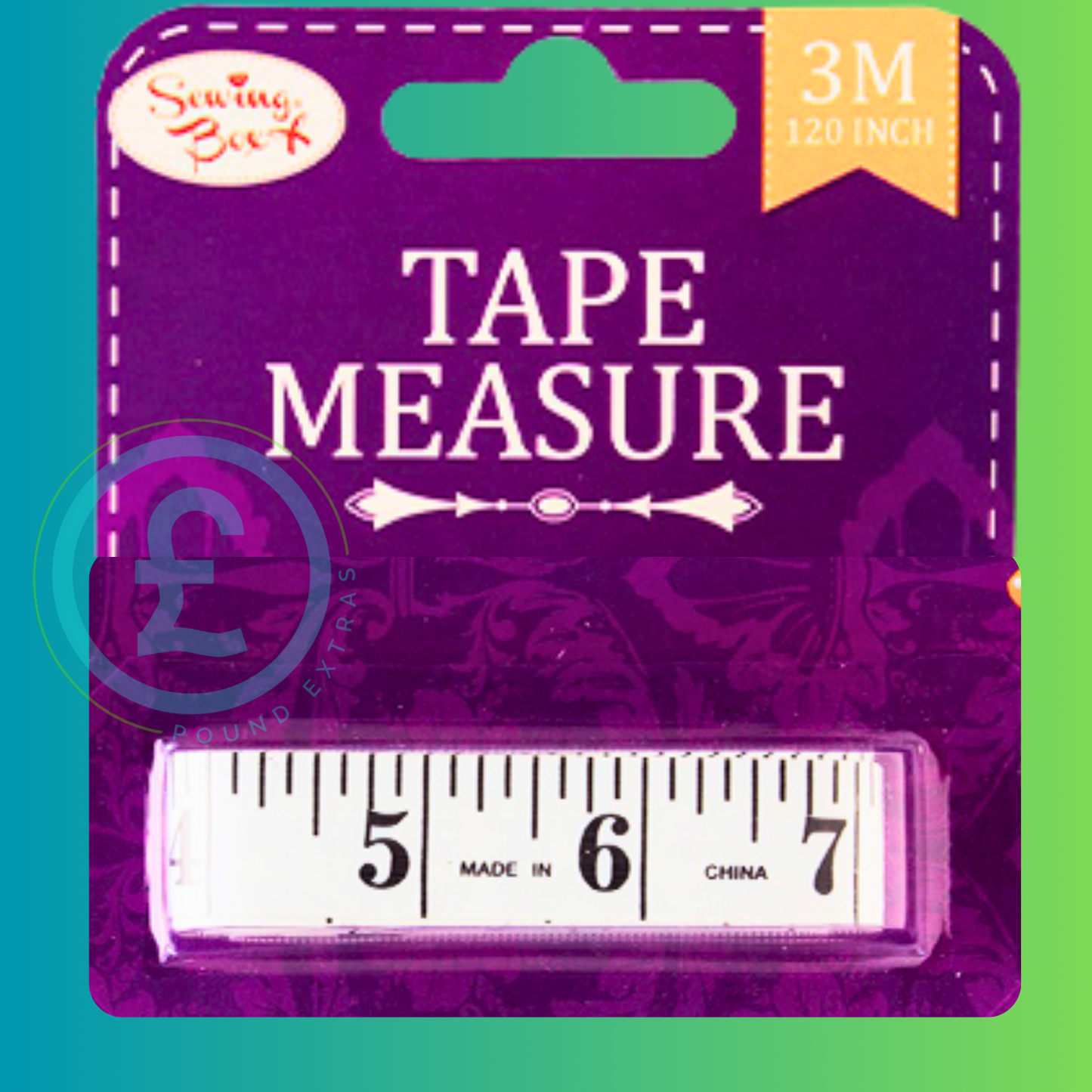 Tailor Tape Measure 3m Sewing Dressmaking White Flexible Soft Measuring Tape2