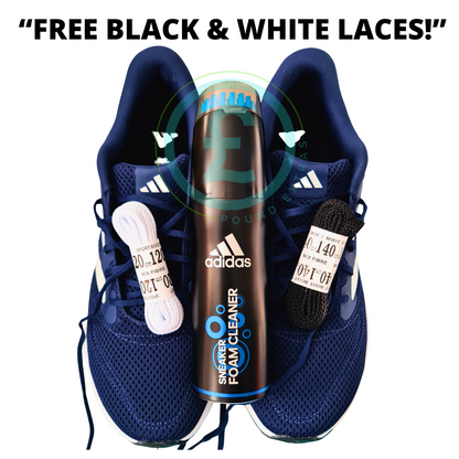 Adidas Sneaker Foam Cleaner 200ml + FREE Laces, Brush, Citrus Fresh Foam  ️1