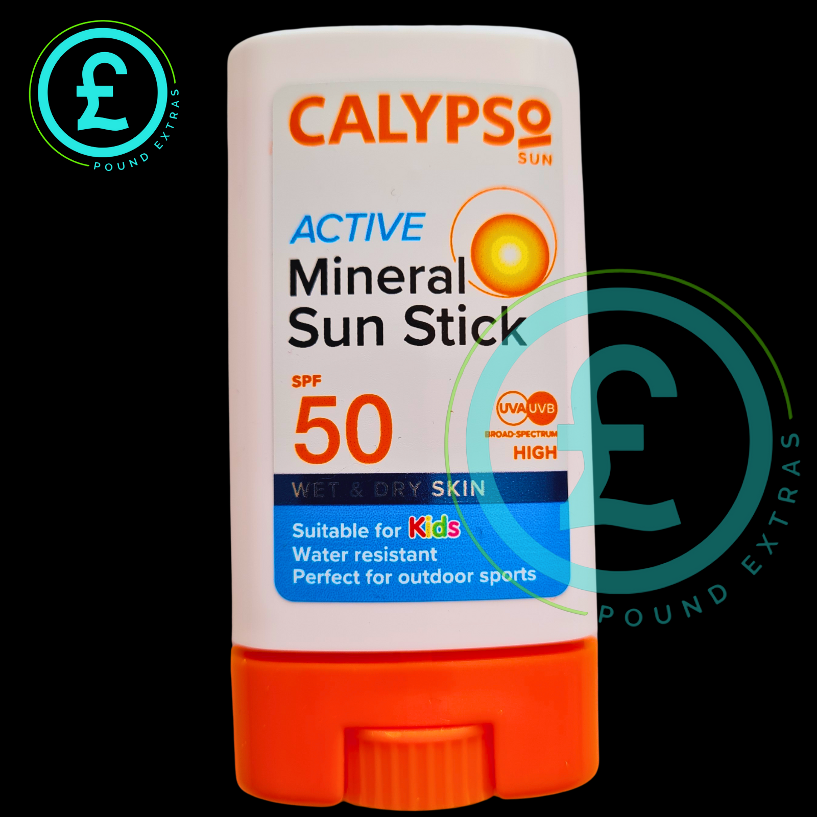 Calypso Mineral Sun Stick, SPF50 Sun Protection with Sheer Zinc Water Resistant8
