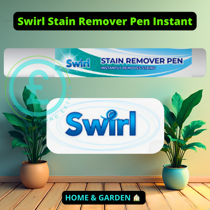 Swirl Stain Remover Pen – Instant Fabric Cleaner, Pocket Travel Size - Laundry poundextras.com