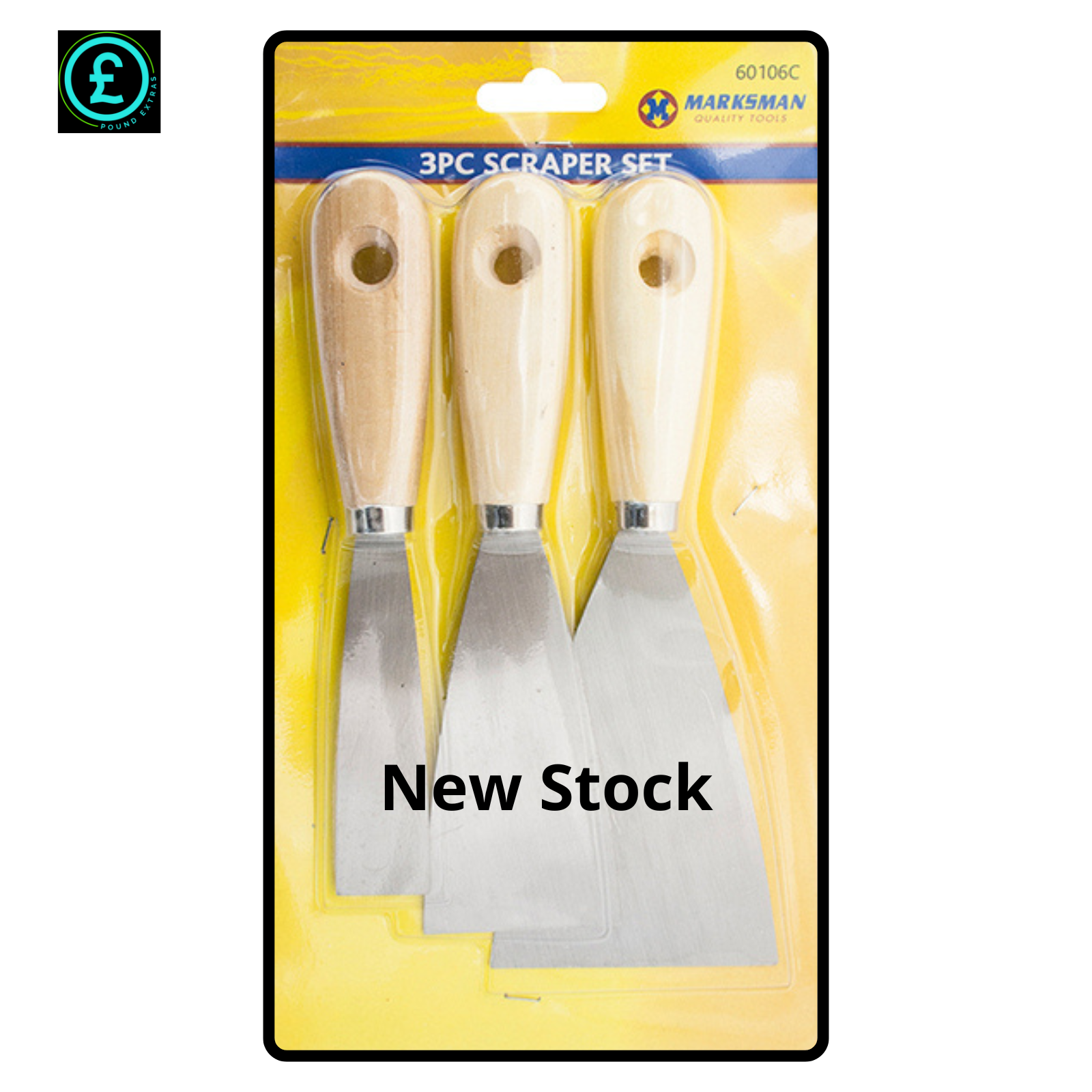 Scrapers For Decorating & Filling Holes - Wallpaper  & Paint Scraper Set For DIY9