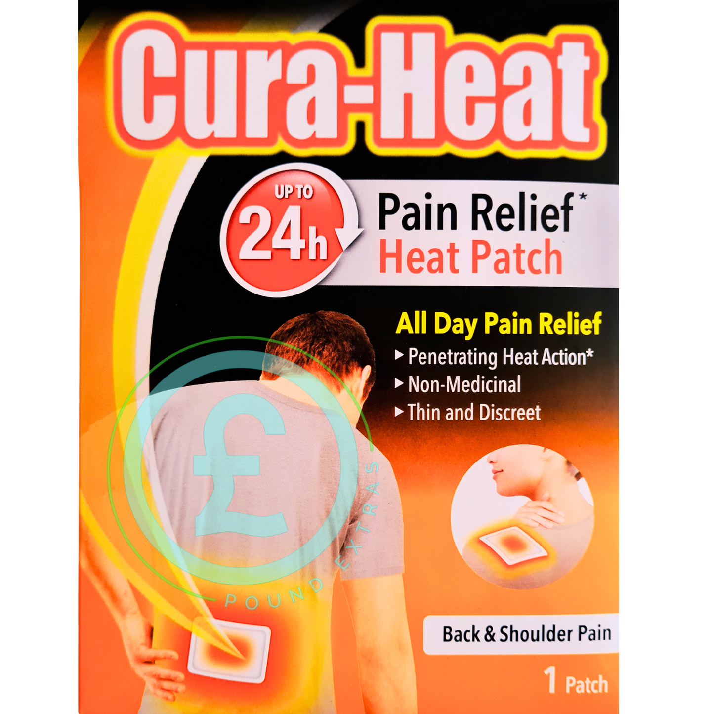 Heat Pads Back & Shoulder 24h Warm Pain Relief Patch ❤️