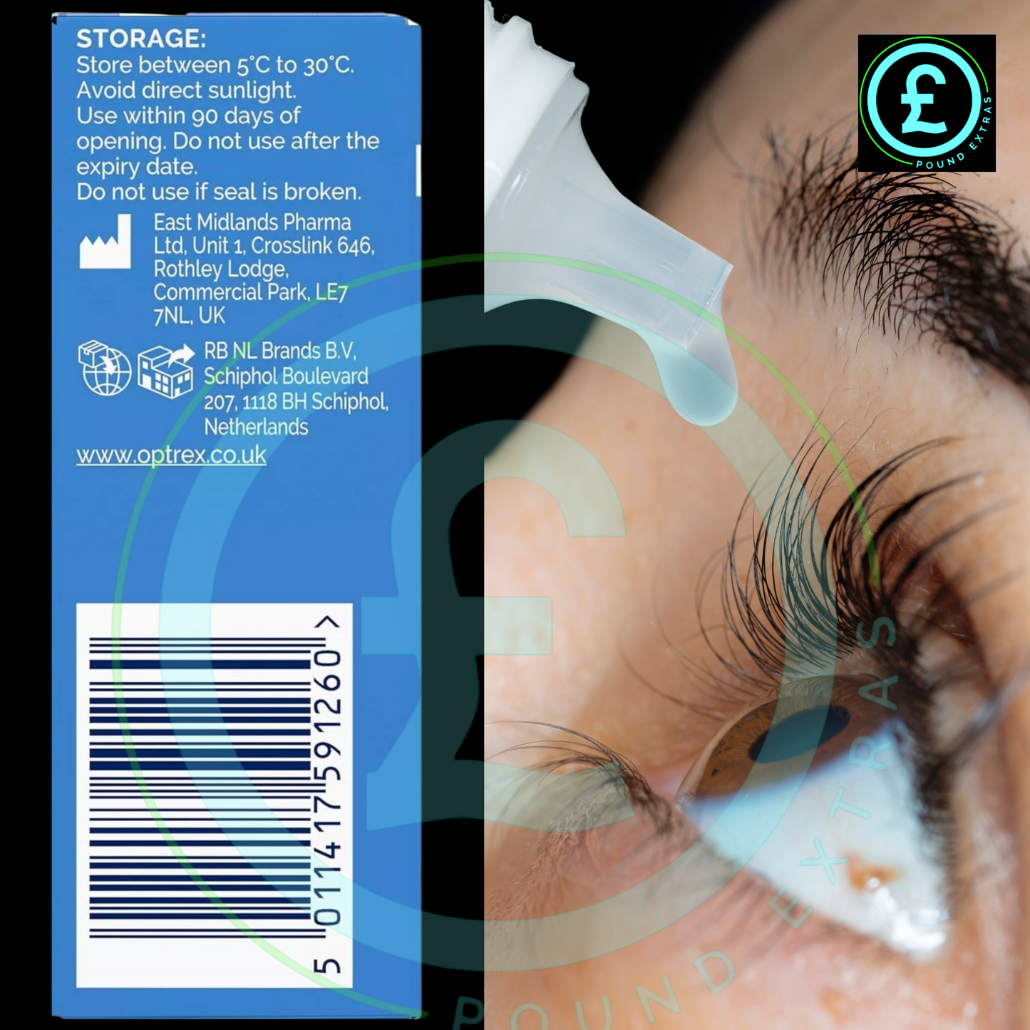 Optrex Dazzling Eye Drops for Dull Eyes, Brightens and Revives, 10ml Expert Care7