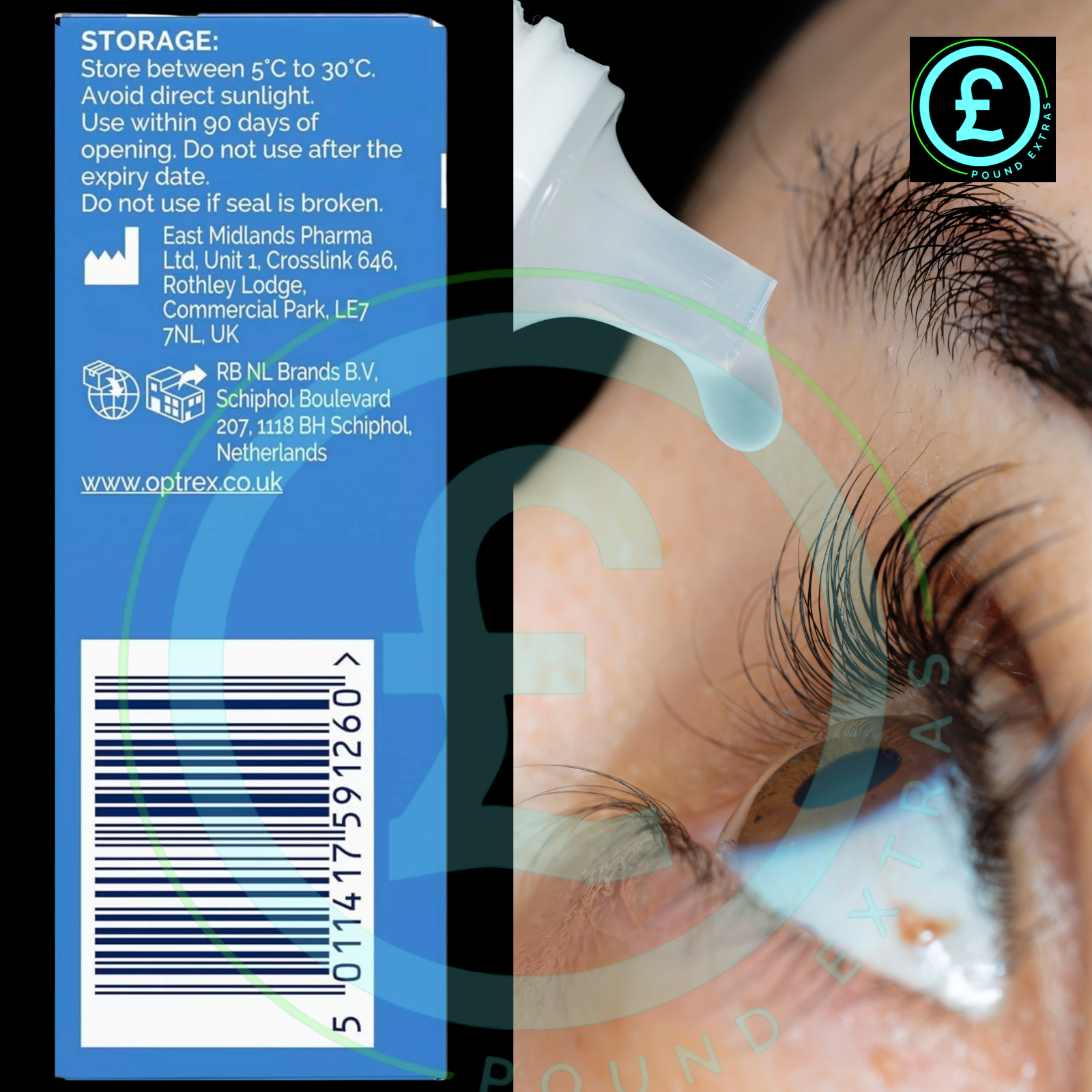 Optrex Dazzling Eye Drops for Dull Eyes, Brightens and Revives, 10ml Expert Care7
