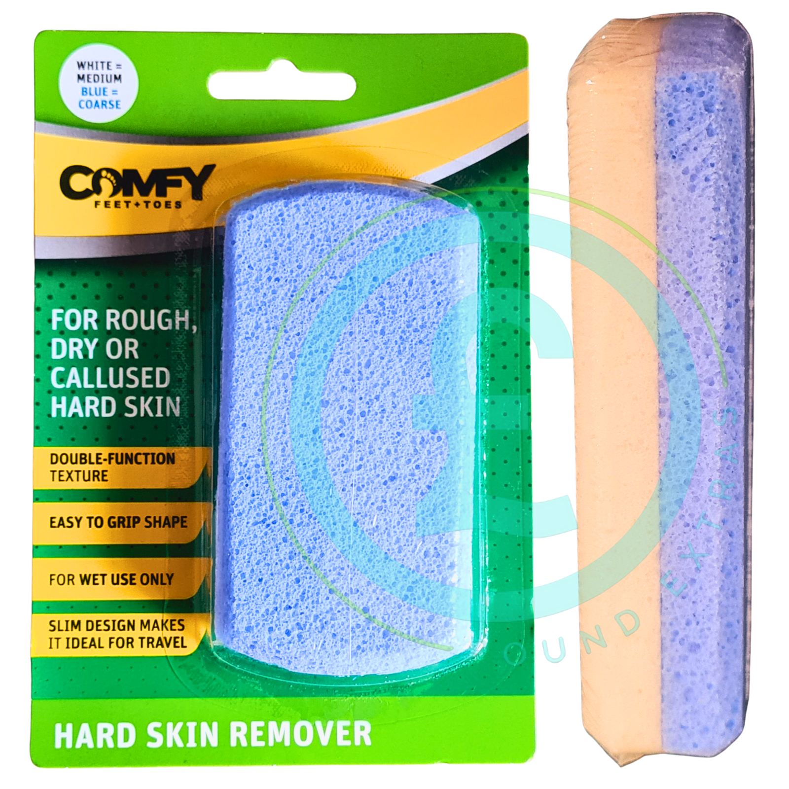 Hard skin remover Foot Pumice Stone Callus Exfoliate Scrubber Pedicure For Feet7