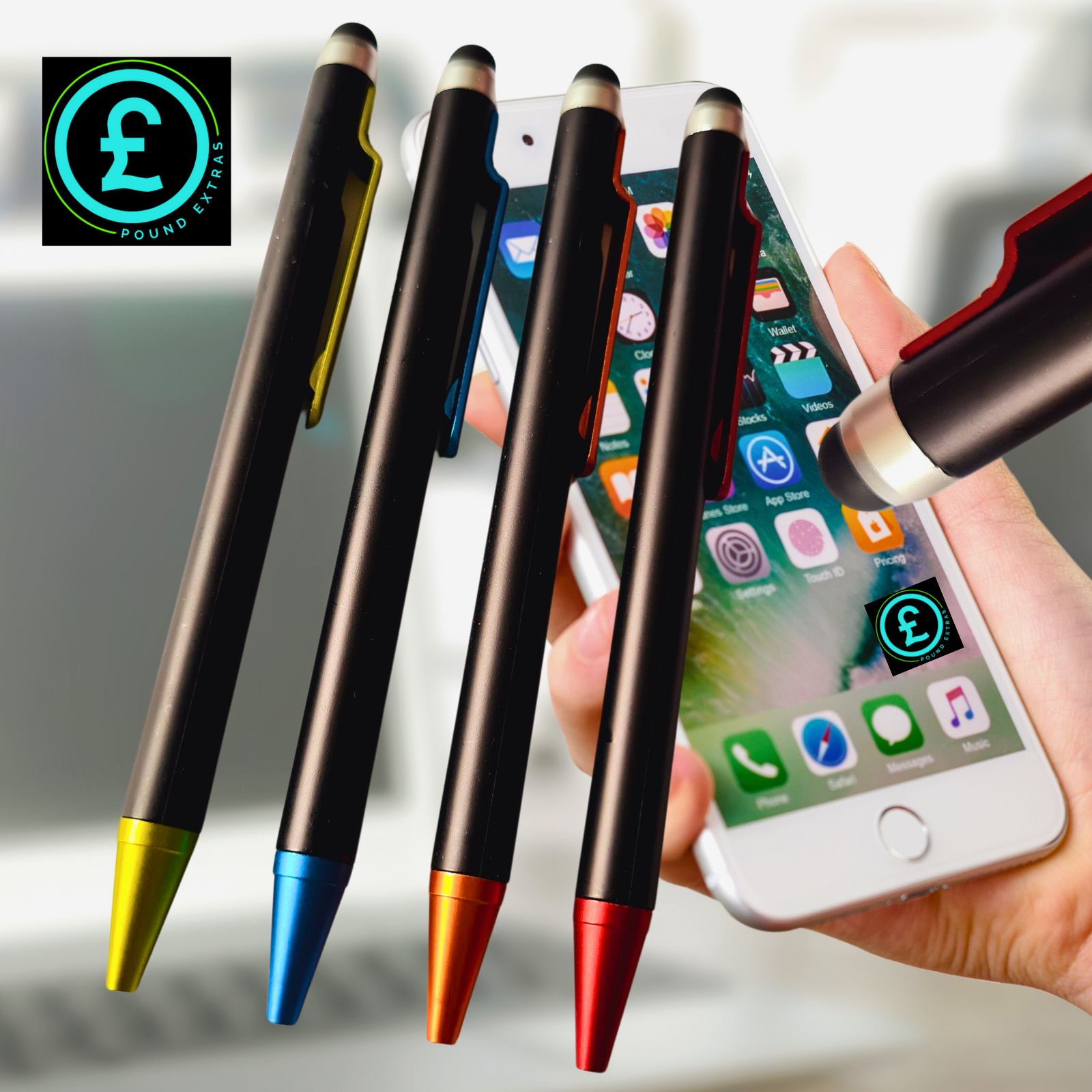 Stylus Pen Works on all Capacitive / Resistive touchHigh Capacitive (Pack of 2)0