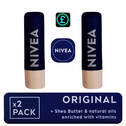 NIVEA Lip Balm Moisturising Lip Care Stick ❤️