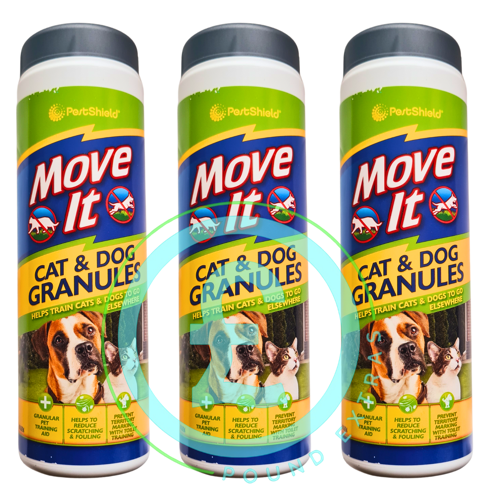 PET CAT DOG REPELLENT POWDER ANIMAL NON TOXIC NATURAL FOR GARDEN PATIO NEW X 33