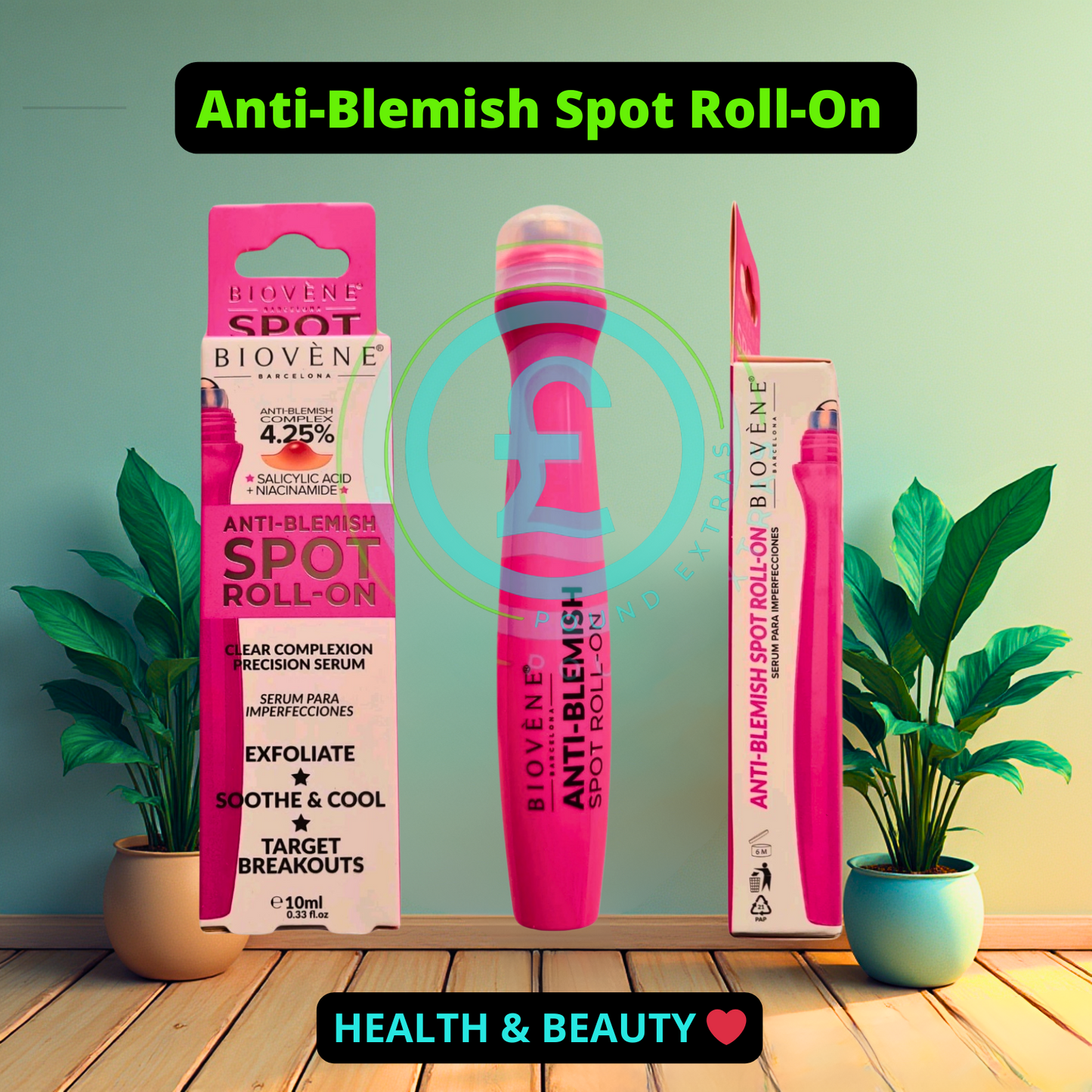 Spot Roll On Anti Blemish Serum – Clear Complexion Precision Treatment Biovène0