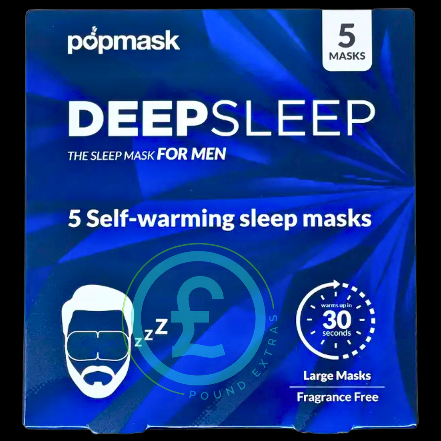 Men’s Self Warming Eye Masks Migraine Relief Dry Eyes Sleep Aid Gift  ️4