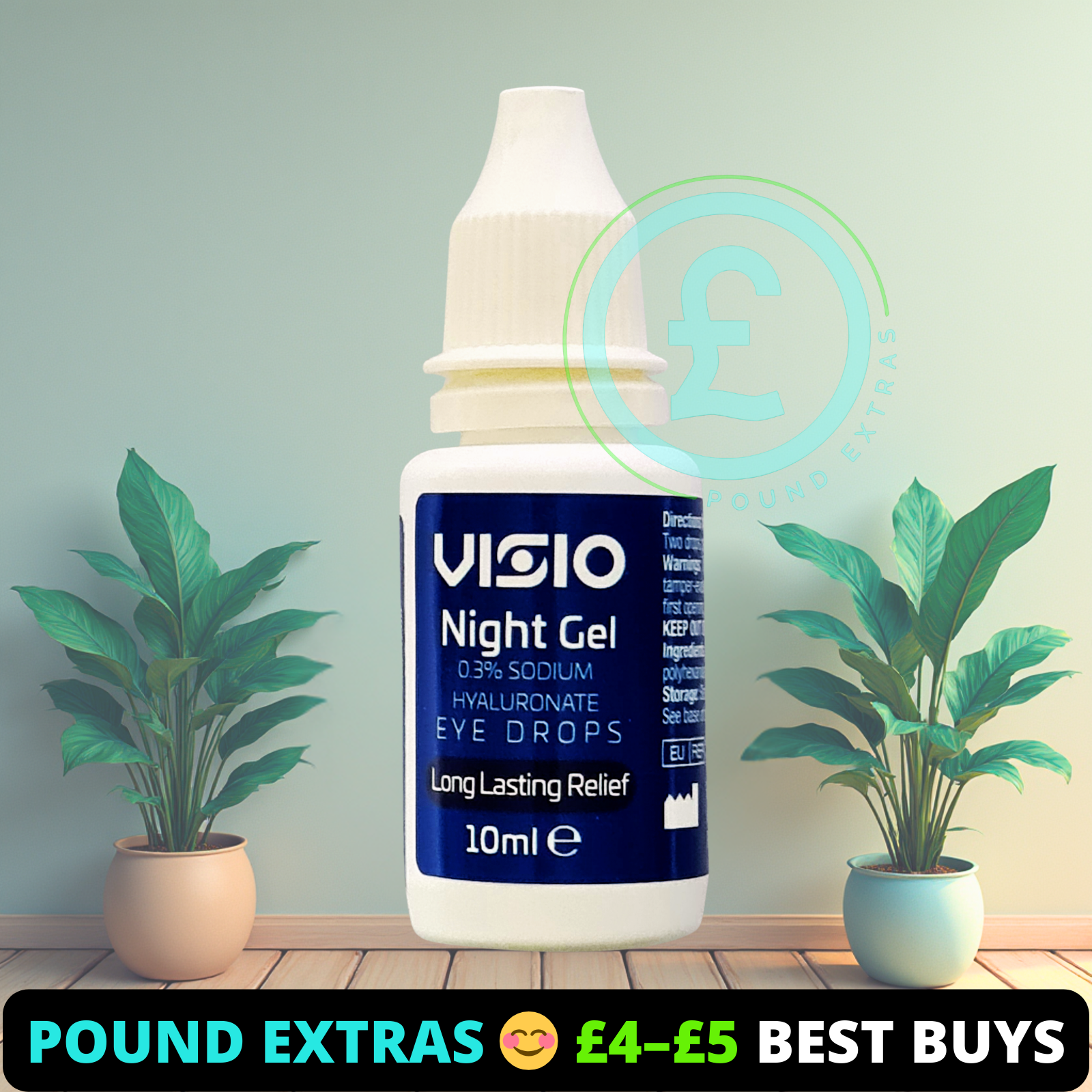 Eye Drops Night Gel Dry Eyes Repair Restore Over Night Care Contact Lens 10ml UK1