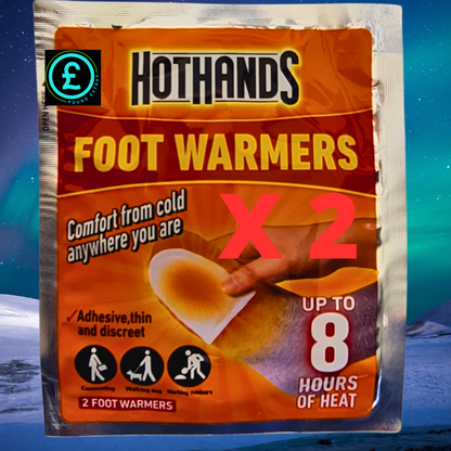   POUND EXTRAS   Hot Hands Toe Warmers BOGOF – Foot Warmers Up To 8 Hours0