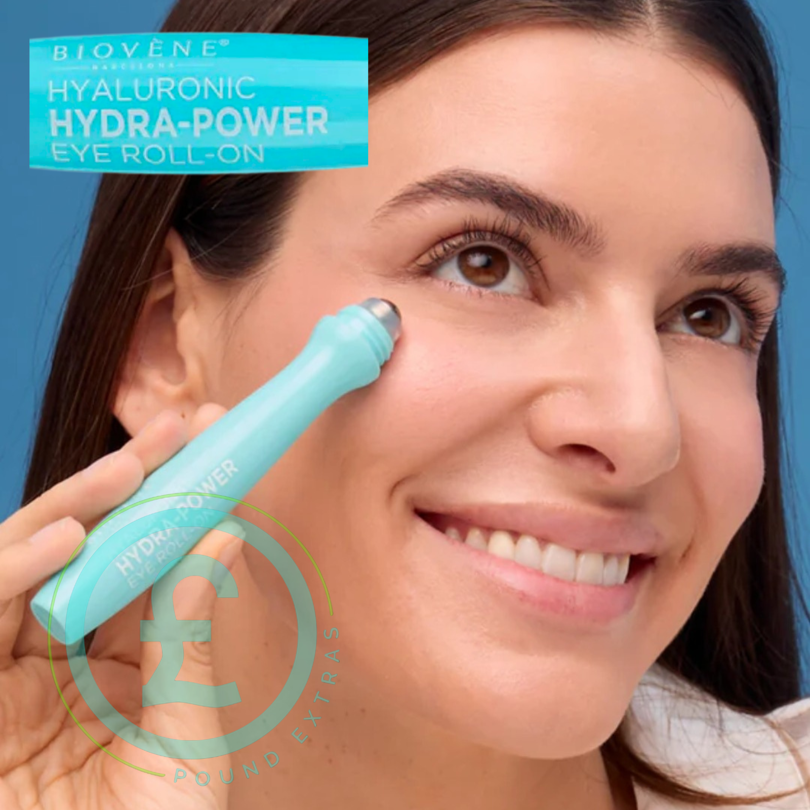 Biovène Eye Roll-On Hyaluronic Serum 15ml Anti Puffiness & Max Hydration Powwer6