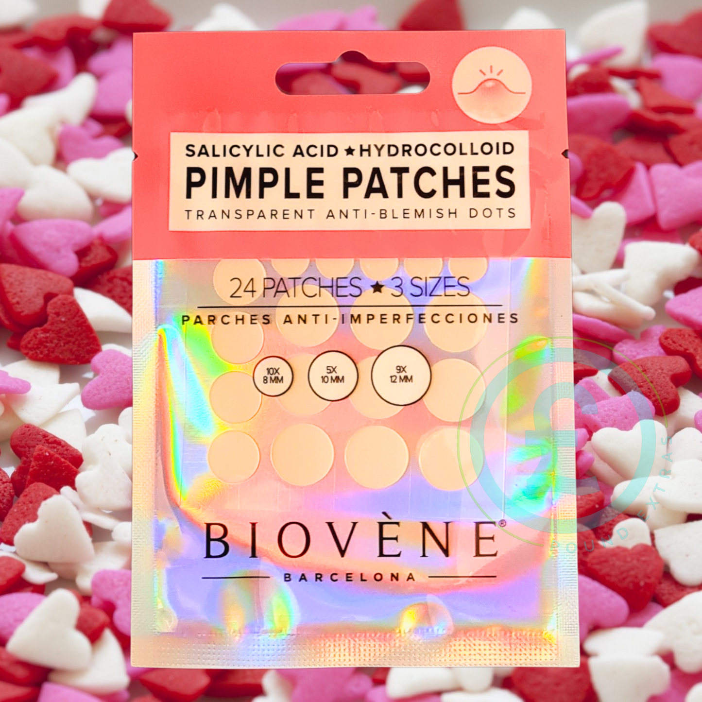 Hydrocolloid Pimple Patches 24pcs – 3 Sizes – Acne Spot Dots w/ Salicylic Acid8