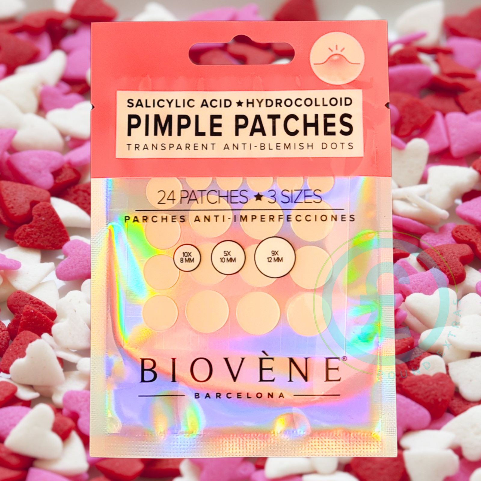 Hydrocolloid Pimple Patches 24pcs – 3 Sizes – Acne Spot Dots w/ Salicylic Acid8
