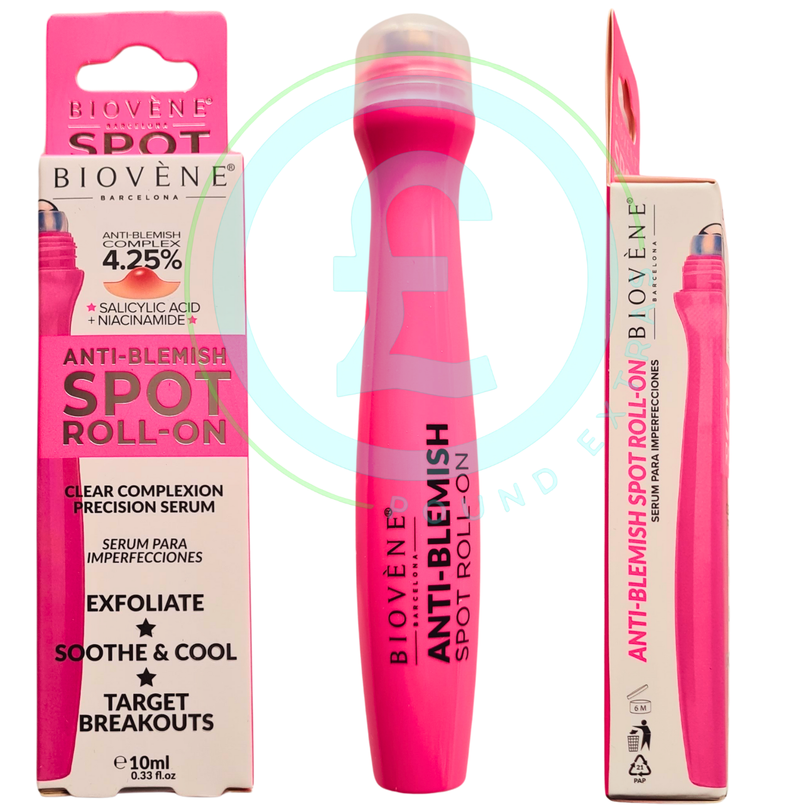 Spot Roll On Anti Blemish Serum – Clear Complexion Precision Treatment Biovène7