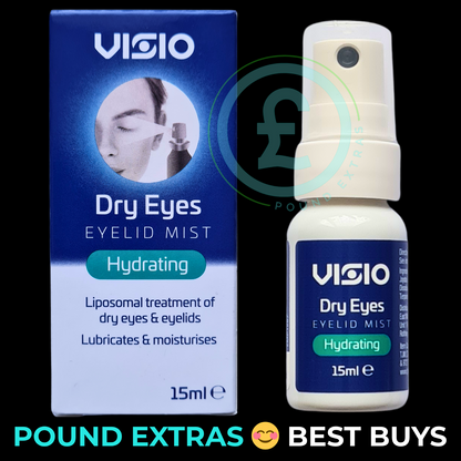 Dry Eye Spray Eyelid Mist For Hydrating Relief 15ml Fast Moisturising Eye Care4