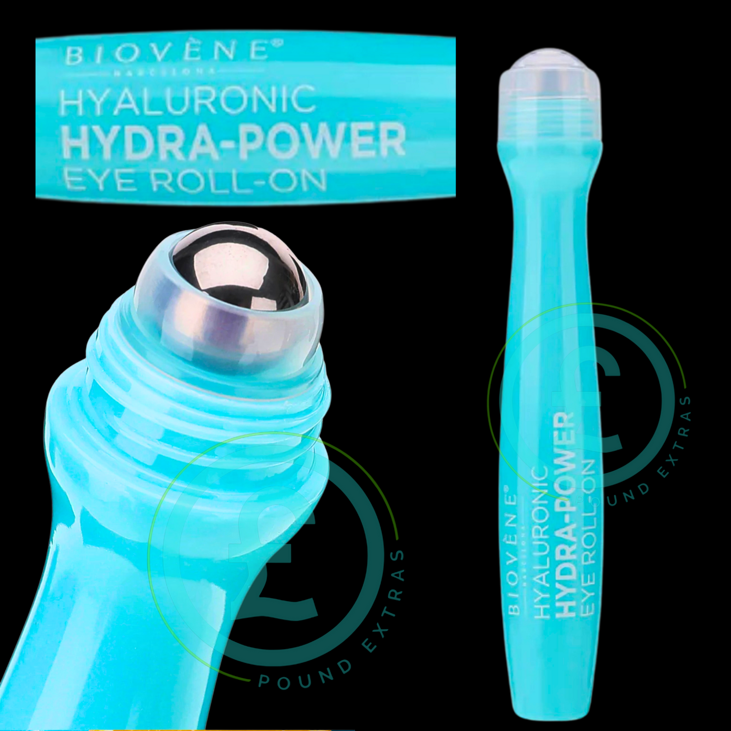 Biovène Eye Roll On Hyaluronic Serum 15ml Anti Puffiness & Max Hydration Powwer5
