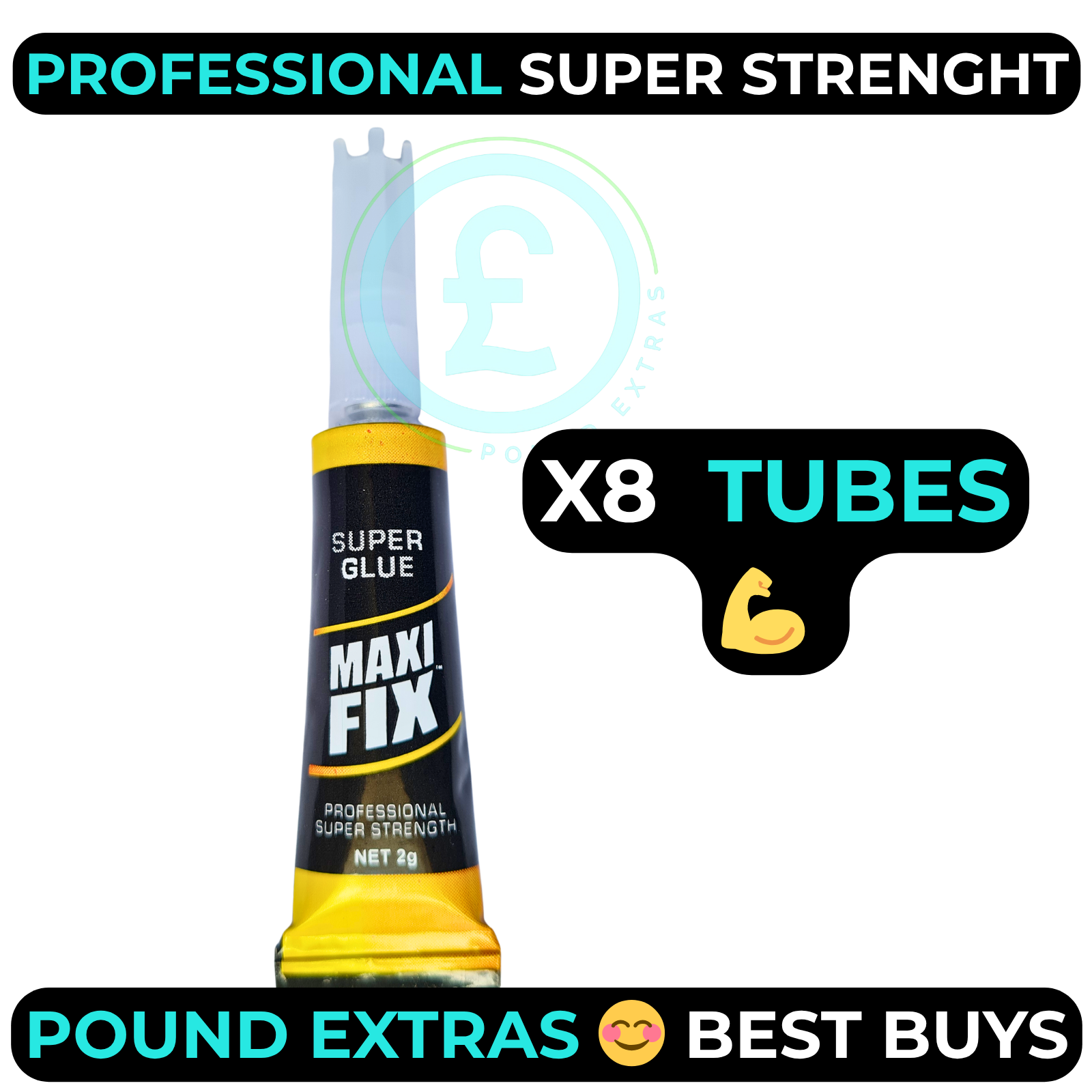 Super Glue With Extra Strength & Strong Adhesive Bonding Mega Fix Professional5