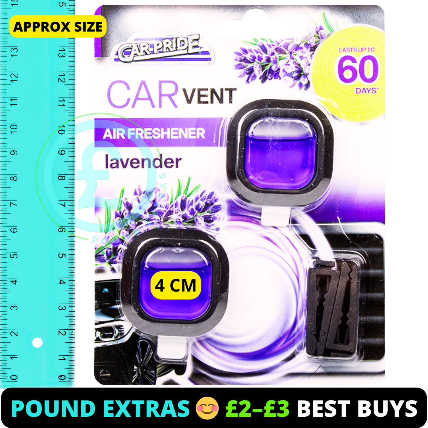 Car Vent Air Freshener 8 Pack Bundle Vanilla Cocoa 60 Days Fresh Car Van Taxi13