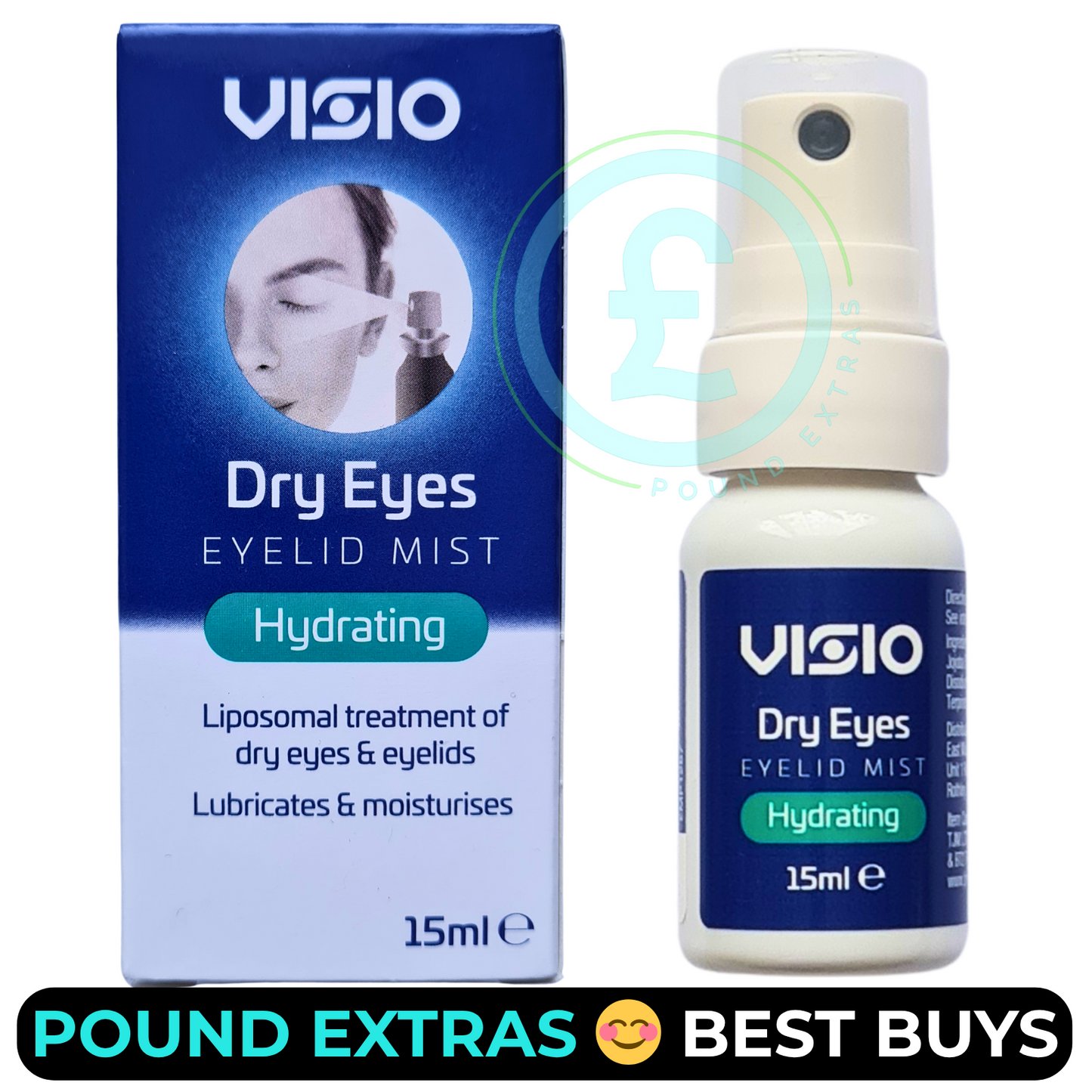 Dry Eye Spray Eyelid Mist For Hydrating Relief 15ml Fast Moisturising Eye Care0
