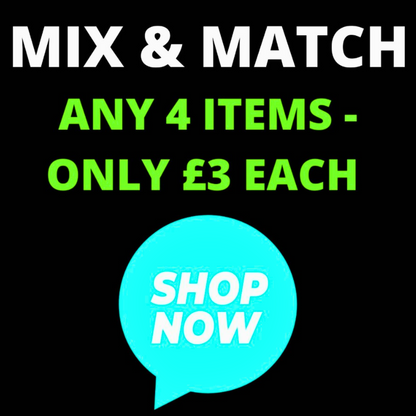 Promotional text for a shopping offer with a 'Shop Now' button on a black background. poundextras.com