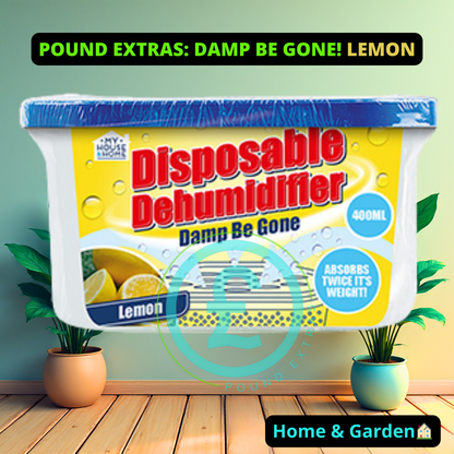 Damp Be Gone 400ml Disposable Dehumidifier – Fresh Scents ❄️
