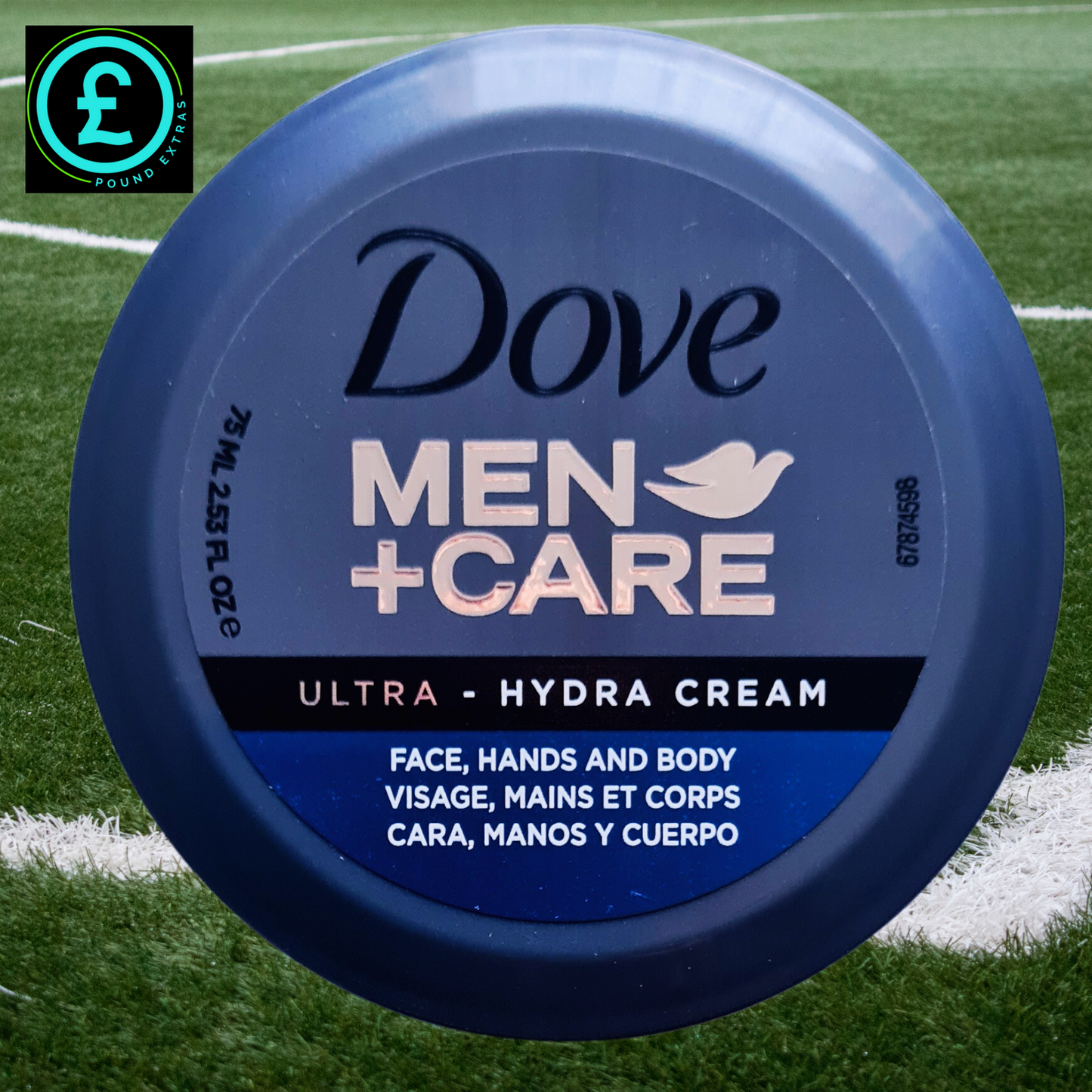 ❤️ POUND EXTRAS 😊 Dove Men Ultra Care Hydra Cream 💚 75ml multi-use face, hand & body moisturiser – non-greasy, hydrating & perfect for gifting.