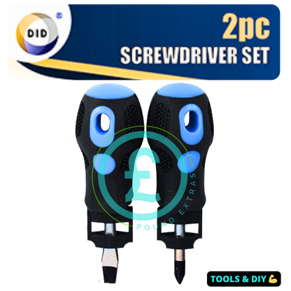 2-piece screwdriver set with DID logo on a white background